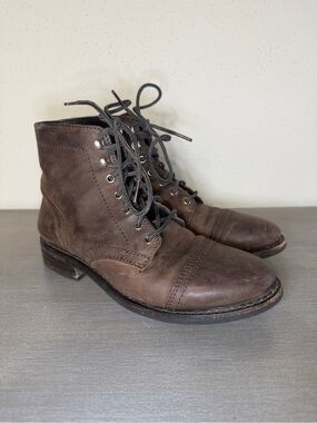 Thursday Boot Company Women’s 8.5 Captain Brown Leather Ankle Boots Men’s 7